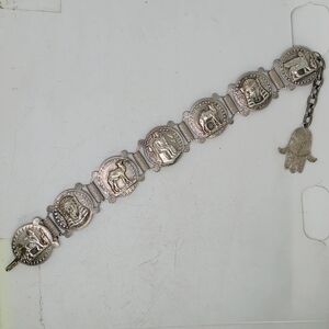 Silver Elephant Charm Bracelet